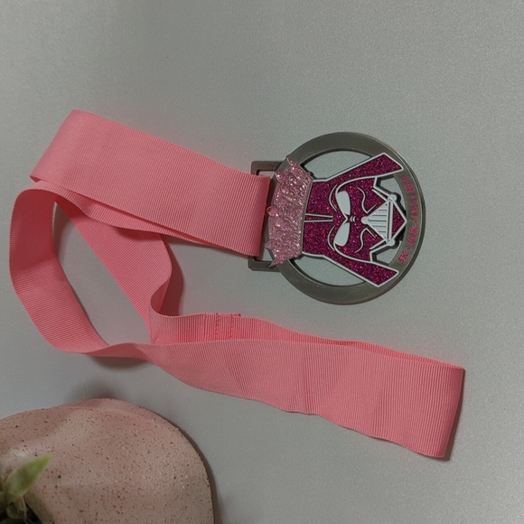 Princess Vader Virtual Race Medal - Picture 1 of 2